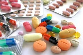 Medications for the treatment of prostatitis.
