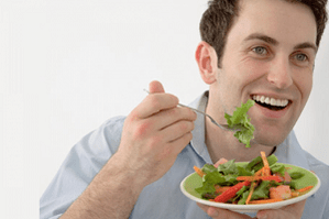 eat vegetable salad during prostatitis treatment